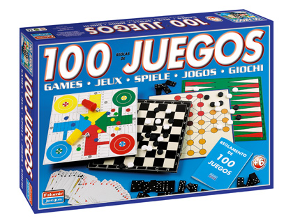 JUEGO DE MESA FALOMIR 100 JUEGOS REUNIDOS